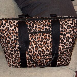 Kate spade Leopard Print Tote Bag with Black Accents